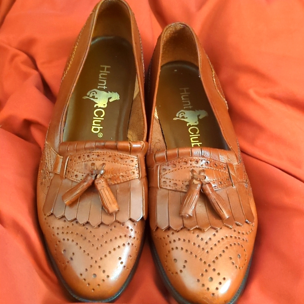 Hunt Club vintage tassel loafers